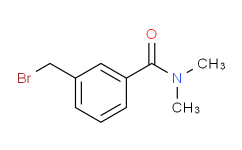 CAS No. 558465-92-2, 3-(Bromomethyl)-N,N-dimethylbenzamide
