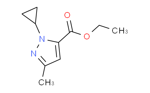 CAS No. 844872-73-7, Ethyl 1-cyclopropyl-3-methyl-1H-pyrazole-5-carboxylate