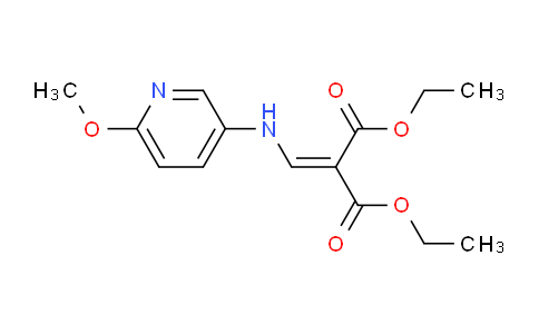 CAS No. 53241-90-0, DIethyl 2-{[(6-methoxypyridin-3-yl)amino]methylene}malonate