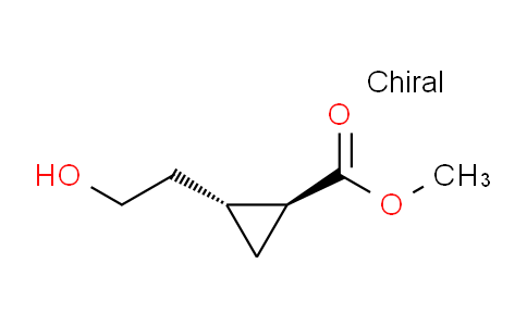 CAS No. 2165933-01-5, Methyl (1S,2R)-2-(2-hydroxyethyl)cyclopropane-1-carboxylate