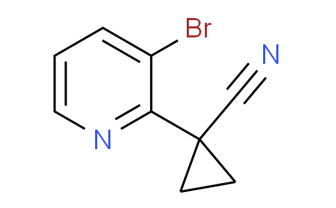 CAS No. 1876944-81-8, 1-(3-Bromopyridin-2-yl)cyclopropanecarbonitrile
