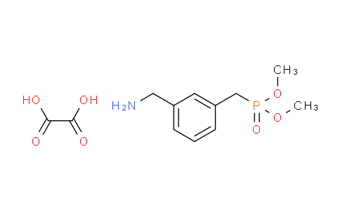 1383133-17-2 | Dimethyl 3-(aminomethyl)benzylphosphonate oxalate