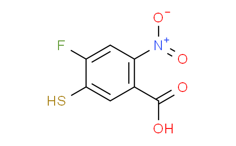 CAS No. 1247902-10-8, 4-Fluoro-2-nitro-5-sulfanylbenzoic acid