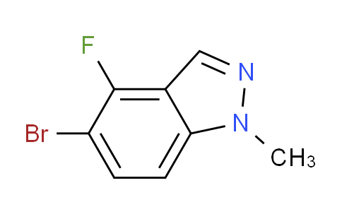 CAS No. 1784678-61-0, 5-Bromo-4-fluoro-1-methylindazole