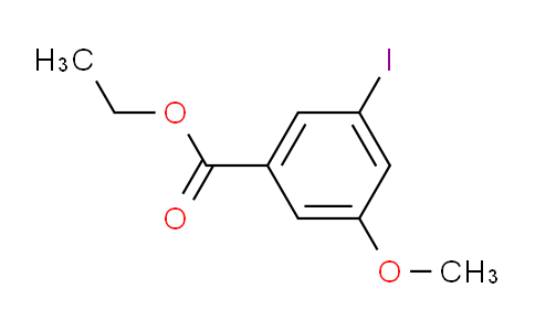 CAS No. 717109-27-8, Ethyl 3-iodo-5-methoxybenzoate