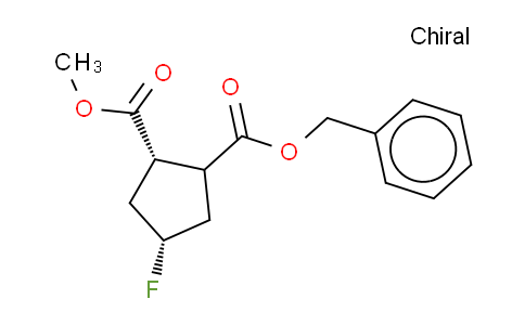 CAS No. 72180-24-6, (2S,4R)-1-BEnzyl-2-methyl-4-fluoropyrrolidine-1,2-dicarboxylate