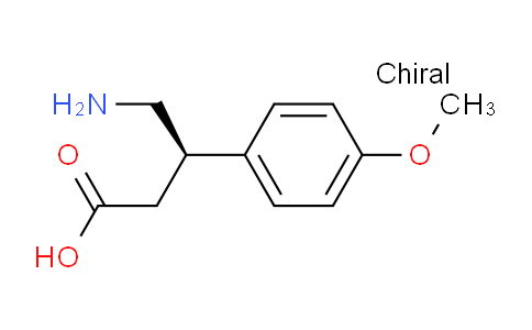 CAS No. 740774-41-8, (R)-4-Amino-3-(4-methoxyphenyl)butanoic acid