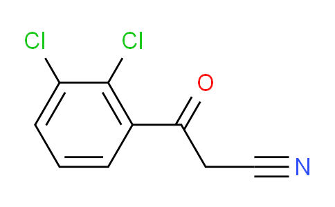 CAS No. 75473-09-5, 3-(2,3-Dichlorophenyl)-3-oxopropanenitrile