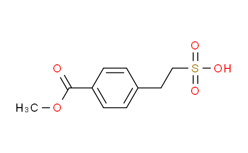 CAS No. 756469-30-4, 2-(4-(Methoxycarbonyl)phenyl)ethanesulfonic acid