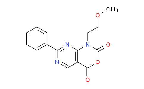CAS No. 76361-14-3, 1-(2-Methoxyethyl)-7-phenyl-1H-pyrimido[4,5-d][1,3]oxazine-2,4-dione
