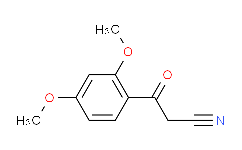 CAS No. 76569-43-2, 3-(2,4-Dimethoxyphenyl)-3-oxopropanenitrile
