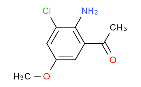 CAS No. 801235-15-4, 1-(2-Amino-3-chloro-5-methoxyphenyl)-Ethanone