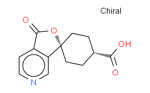 CAS No. 807320-43-0, cis-1'-Oxo-spiro[cyclohexane-1,3'(1'H)-furo[3,4-c]pyridine]-4-carboxylicacid