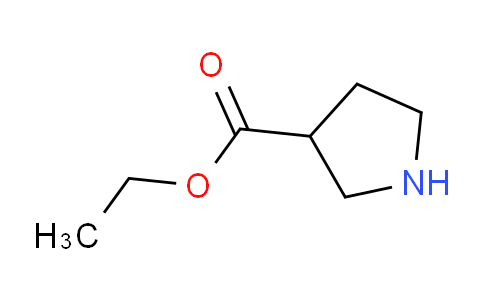 CAS No. 81049-29-8, Pyrrolidine-3-carboxylic ethyl ester