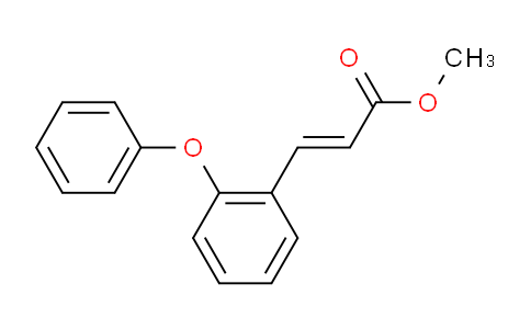 CAS No. 100688-46-8, Methyl 2-Phenoxycinnamate