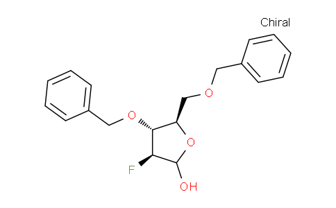 DY822263 | 1566536-40-0 | (3S,4R,5R)-4-Benzyloxy-5-benzyloxymethyl-3-fluorotetrahydrofuran-2-ol