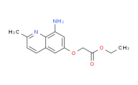 DY822267 | 257892-18-5 | Ethyl (2-methyl-8-aminoquinolin-6-yloxy)acetate