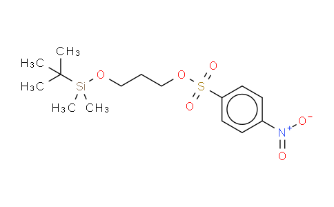DY822863 | 220299-14-9 | 4-Nitro-benzenesulfonic acid 3-[[(1,1-dimethylethyl)dimethylsilyl]oxy]propyl ester (Silodosin Intermediate)