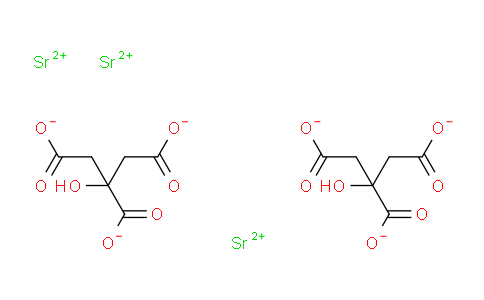 CAS No. 74078-98-1, Strontium citrate