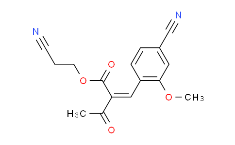 1050477-39-8 | (Z)-2-cyanoethyl 2-(4-cyano-2-methoxybenzylidene)-3-oxobutanoate