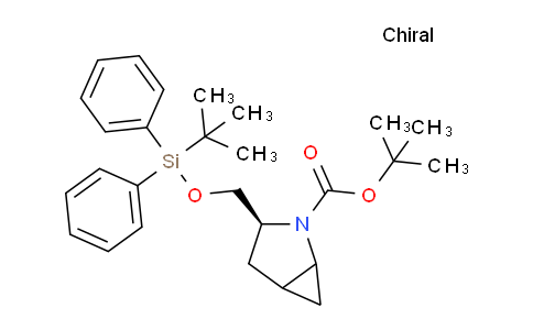 DY823221 | 197142-32-8 | tert-butyl (3S)-3-[[(tert-butyldiphenylsilyl)oxy]methyl]-2-azabicyclo[3.1.0]hexane-2-carboxylate