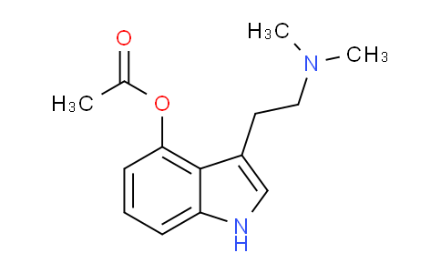 CAS No. 92292-84-7, 4-乙酰氧基-N,N-二甲基色胺