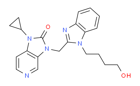 DY823679 | 543700-68-1 | 1-cyclopropyl-3-((1-(4-hydroxybutyl)-1H-benzo[d]imidazol-2-yl)methyl)-1H-imidazo[4,5-c]pyridin-2(3H)-one