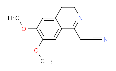 CAS No. 43052-77-3, (6,7-DIMETHOXY-3,4-DIHYDRO-ISOQUINOLIN-1-YL)-ACETONITRILE