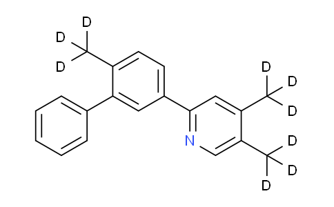 2218457-04-4 | Pyridine, 4,5-di(methyl-d3)-2-[6-(methyl-d3)[1,1'-biphenyl]-3-yl]-