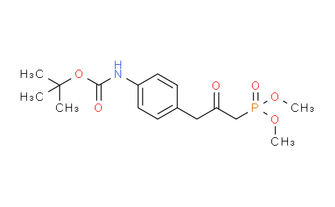 494224-44-1 | tert-butyl(4-(3-(dimethoxyphosphoryl)-2-oxopropyl)phenyl)carbamate