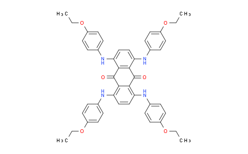 MC823821 | 108313-15-1 | 9,10-Anthracenedione, 1,4,5,8-tetrakis[(4-ethoxyphenyl)amino]-