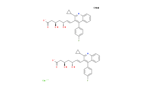 MC823851 | 254452-96-5 | (3R,5R,6E)-7-[2-Cyclopropyl-4-(4-fluorophenyl)-3-quinolinyl]-3,5-dihydroxy-6-heptenoic Acid CalciuM Salt