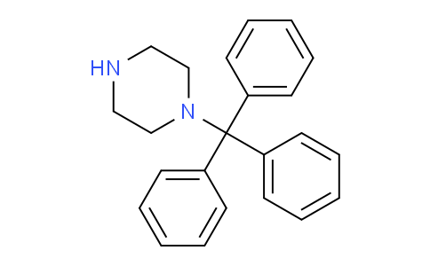 CAS No. 32422-96-1, Piperazine, 1-(triphenylmethyl)-