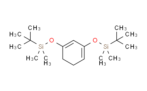 CAS No. 126571-02-6, 1,3-Cyclohexadiene, 1,3-bis[[(1,1-dimethylethyl)dimethylsilyl]oxy]-