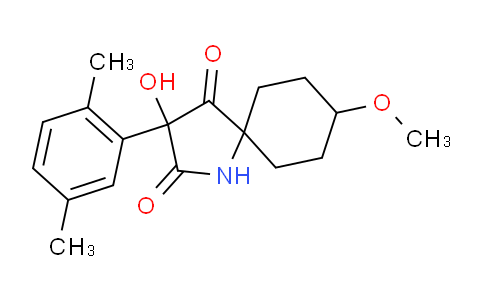 1172134-11-0 | cis-3-(2,5-Dimethylphenyl)-3-hydroxy-8-methoxy-1-azaspiro[4.5]decane-2,4-dione