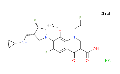 1433857-09-0 | Lascufloxacin hydrochloride