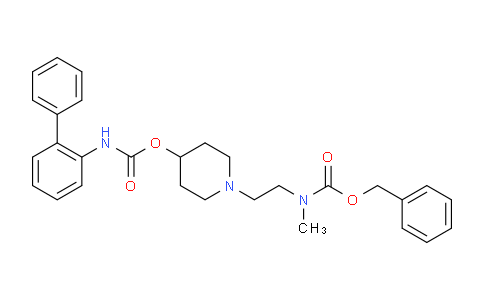 DY824363 | 743460-49-3 | benzyl (2-(4-(([1,1'-biphenyl]-2-ylcarbamoyl)oxy)piperidin-1-yl)ethyl)(methyl)carbamate