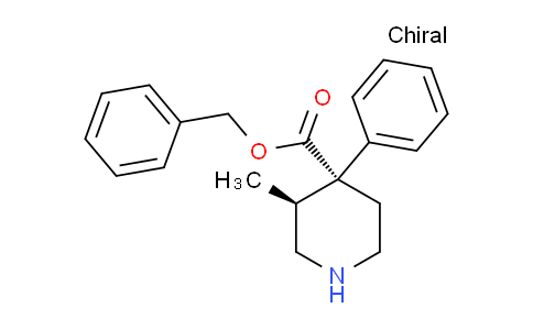 DY824435 | 2357209-42-6 | 4-Piperidinecarboxylic acid, 3-methyl-4-phenyl-, phenylmethyl ester, (3S,4R)-