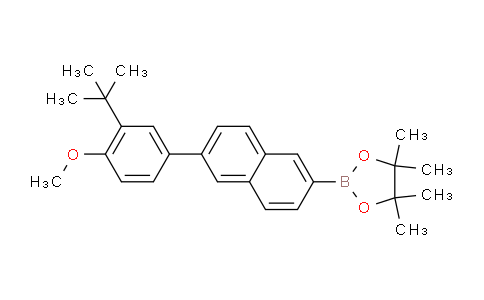 MC824467 | 2217657-10-6 | 2-(4-(Tert-butyl)naphthalen-2-yl)-4,4,5,5-tetramethyl-1,3,2-dioxaborolane