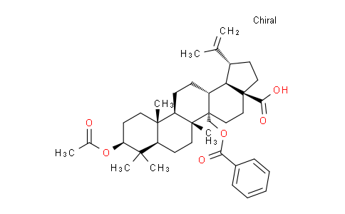 102637-04-7 | Lup-20(29)-en-28-oic acid, 3-(acetyloxy)-27-(benzoyloxy)-, (3β)-
