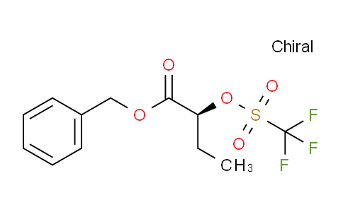 179175-93-0 | Butanoic acid, 2-[[(trifluoromethyl)sulfonyl]oxy]-, phenylmethyl ester, (2S)-