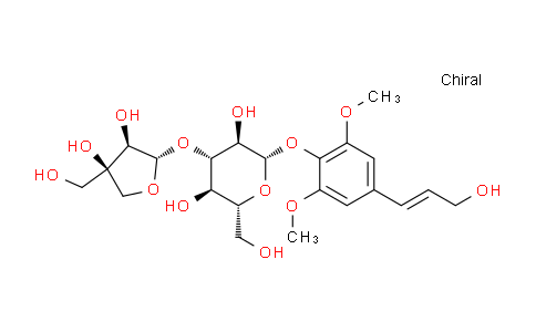 MC824677 | 155179-20-7 | b-D-Glucopyranoside,4-[(2E)-3-hydroxy-1-propenyl]-2,6-dimethoxyphenyl 3-O-D-apio-b-D-furanosyl- (9CI)