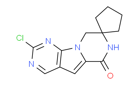 1462261-41-1 | Spiro[cyclopentane-1,8'(9'H)-pyrazino[1',2':1,5]pyrrolo[2,3-d]pyrimidin]-6'(7'H)-one, 2'-chloro-