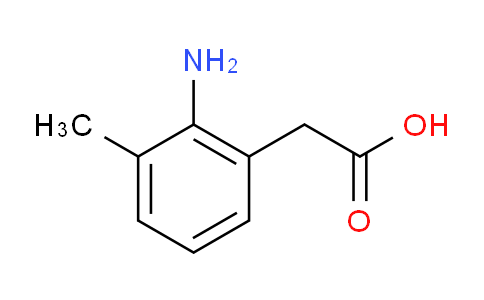 CAS No. 1334405-57-0, 2-(2-amino-3-methylphenyl)acetic acid