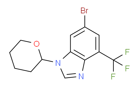 MC824890 | 1416713-42-2 | 6-bromo-1-(tetrahydro-2H-pyran-2-yl)-4-(trifluoromethyl)-1H-benzo[d]imidazole