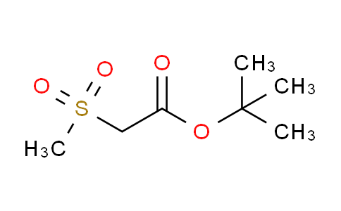 CAS No. 70018-13-2, tert-butyl 2-(methylsulfonyl)acetate