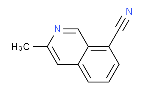CAS No. 1416714-28-7, 3-methylisoquinoline-8-carbonitrile