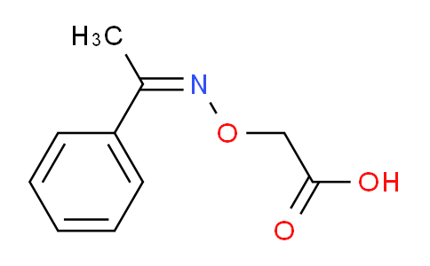 CAS No. 1205-09-0, (Z)-2-(((1-phenylethylidene)amino)oxy)acetic acid
