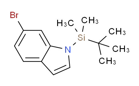 DY825004 | 184637-11-4 | 6-bromo-1-(tert-butyldimethylsilyl)-1H-indole