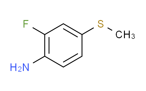 76180-33-1 | 2-fluoro-4-(methylthio)aniline